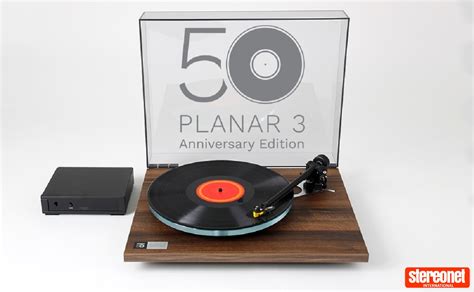 Rega Planar 3 50th Anniversary Edition Stereonet United Kingdom