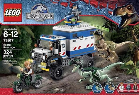 Lego Jurassic Park Raptor Rampage 75917 R 157488 Em Mercado Livre