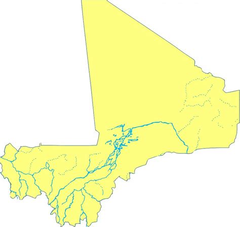 Mali Rivers Detailed