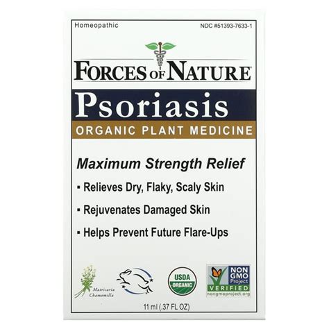 Forces Of Nature Psoriasis Control Topical Drops 037 Oz