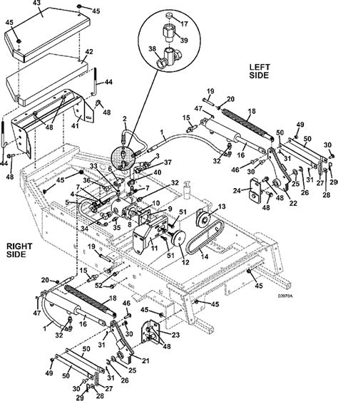 Grasshopper Parts Diagram 9861 Deck Mower Assembly 2000