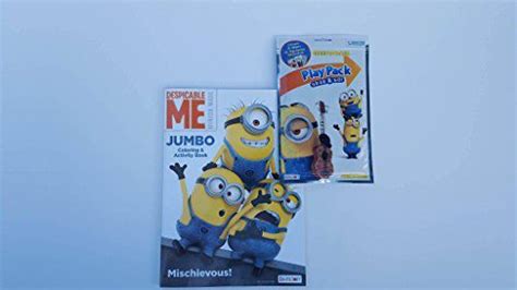 Despicable Me Minions Jumbo Coloring Book And Play Pack Complete With