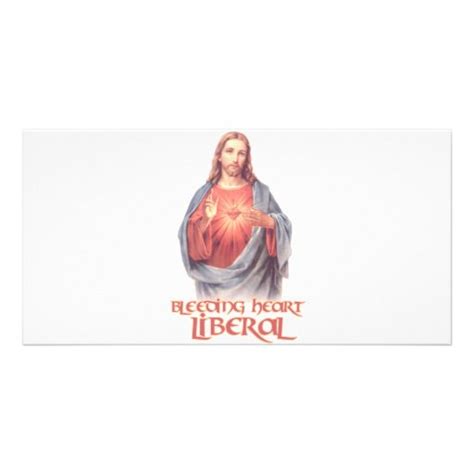 Bleeding Heart Liberal Jesus Card Zazzle