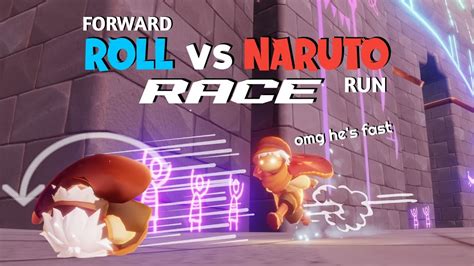 Forward Roll Is Faster Than Chibi 😱 Forward Roll Vs Naruto Run Sky Cotl Vizsky Youtube