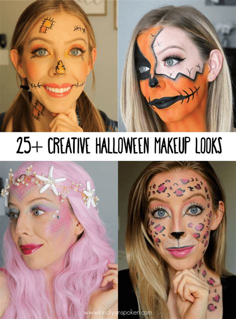 25 Easy Halloween Makeup Looks Step By Step Tutorials Kindly Unspoken