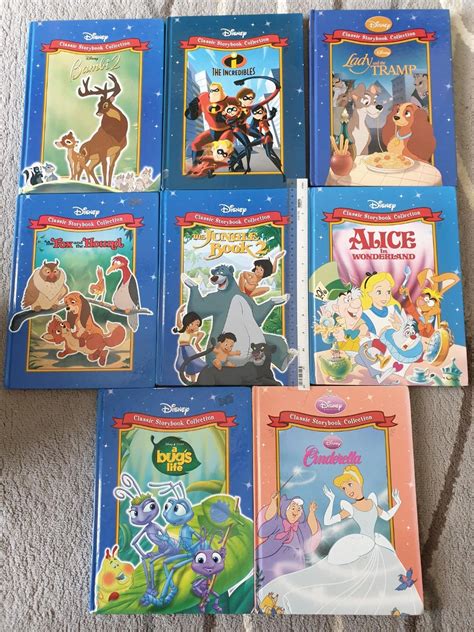 Disney Classic Story Book Collection Hard Cover Big Book Books