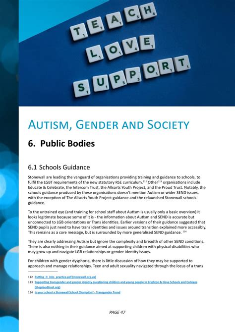 Autism And Gender Identity Transgender Trend