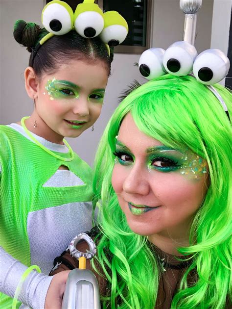 Mommy And Me Halloween Alien Costume Adloyada In 2019 Kids Alien
