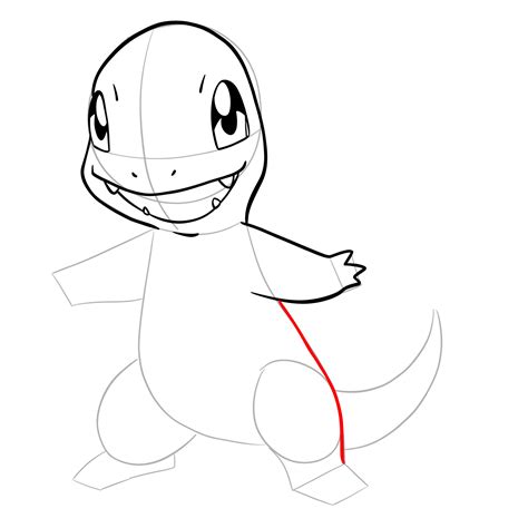 How To Draw Charmander Step By Step Pokemon Drawing Guide