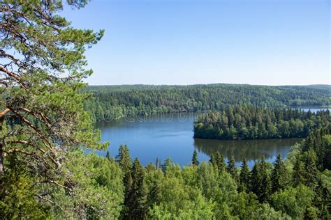 Aulanko Nature Preserve In Hämeenlinna Finland Stock Photo Image Of