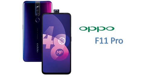 Oppo F11 Pro With 65 Inch Fhd Display And 48mp Rear Camera Launched
