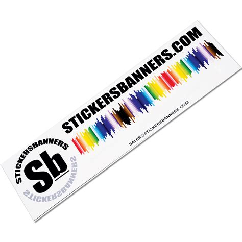 Bumper Stickers | Cheap Bumper Sticker | Same Day Shipping | Custom vinyl banners, Vinyl banners ...