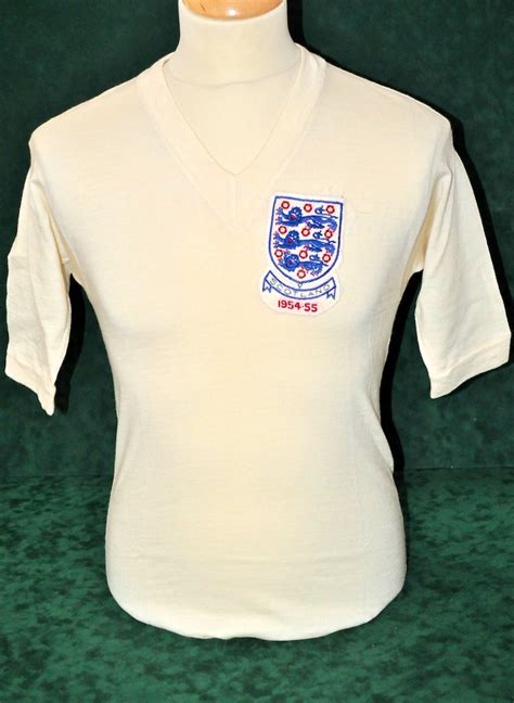 England Home Football Shirt 1954 1959