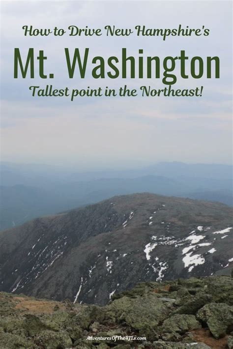 A Drive Up Mt Washington Nh The Tallest Point In The Northeast