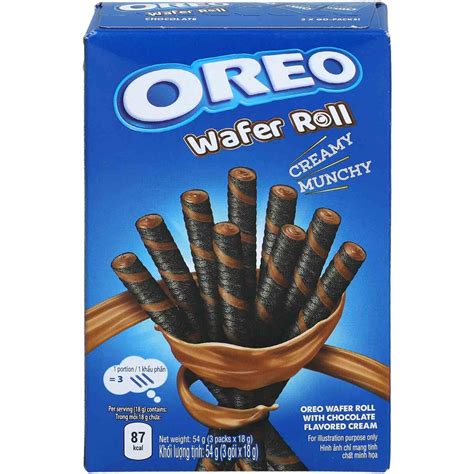 Oreo Wafer Roll Chocolate 54g 225