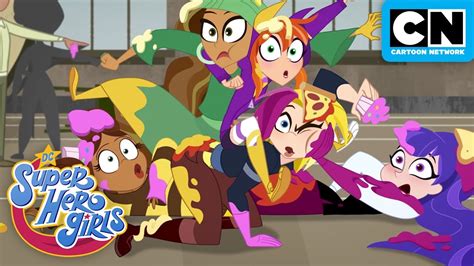 The First Time The Girls Met Dc Super Hero Girls Cartoon Network