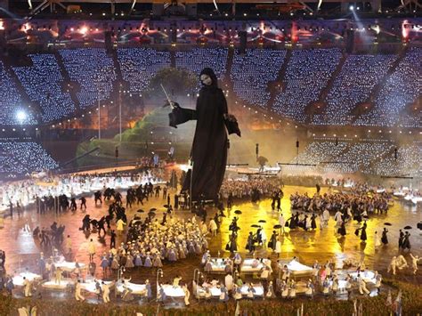 gorgeous images from the olympic opening ceremony in london business insider