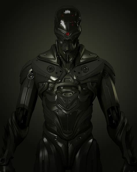 Brilliant 3d Scifi Armour Design By Ultravd