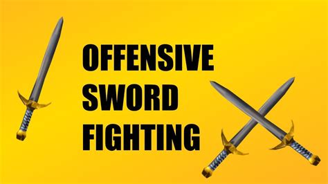Roblox Sword Fighting Tutorial Offense Youtube