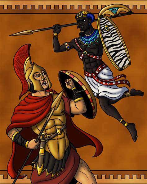 Artstation Achilles Versus Memnon
