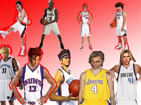 Nba 2012 Western Conference All Star Characters By Stylistic86 On