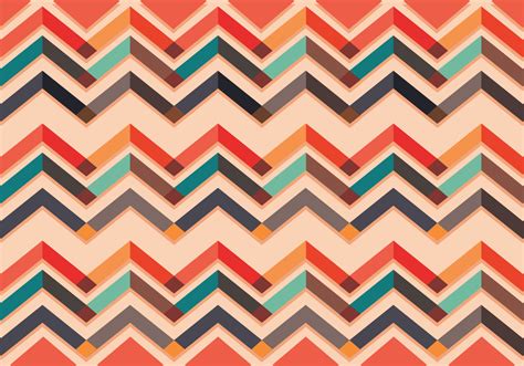 Chevron Pattern Vector Colorful Download Free Vector Art Stock