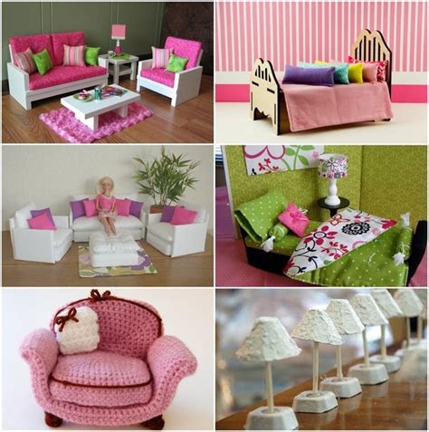 diy barbie furniture and diy barbie house ideas creative crafts