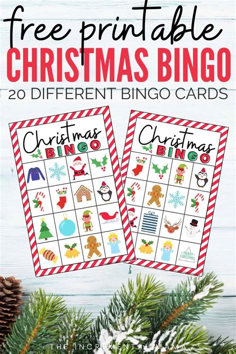 Christmas Printable Bingo Cards