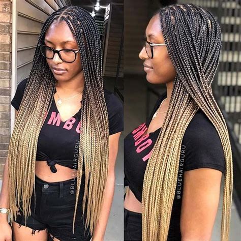 43 Pretty Small Box Braids Hairstyles To Try Page 2 Of 4 Stayglam Small Box Braids