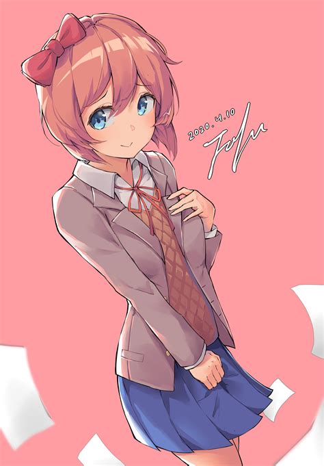 Sayori By Tofumang On Twitter Ddlc