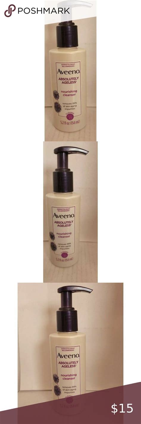 Aveeno Absolutely Ageless Nourishing Daily Facial Cleanser Face Wash