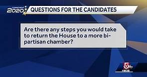 What will candidates for the 5th Congressional District do to make the House more bipartisan?