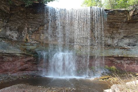 Indian Falls Conservation Area Near Owen Sound Ontario