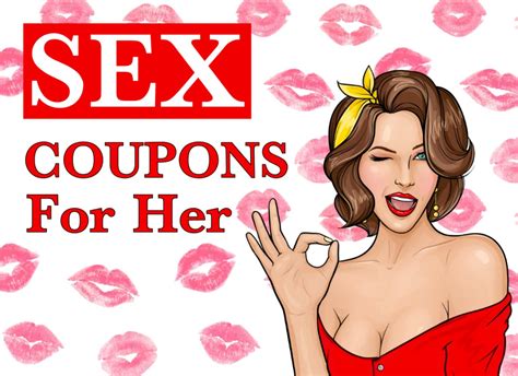 Sex Coupons For Her Valentines Day T For Her 52 Sexy And Very