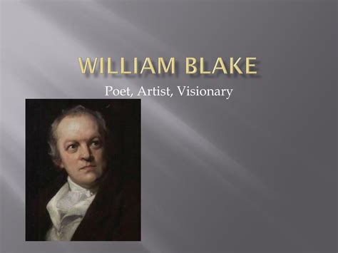 Ppt William Blake Powerpoint Presentation Free Download Id