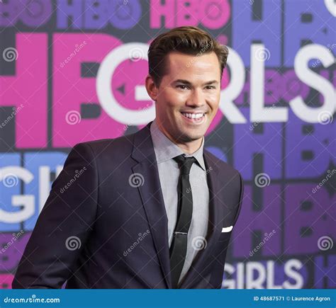 Andrew Rannells editorial photo. Image of arrives, winning - 48687571