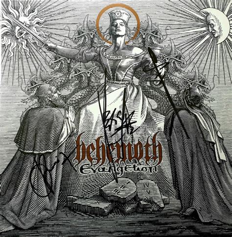 Behemoth Evangelion 2019 Clear Vinyl Discogs