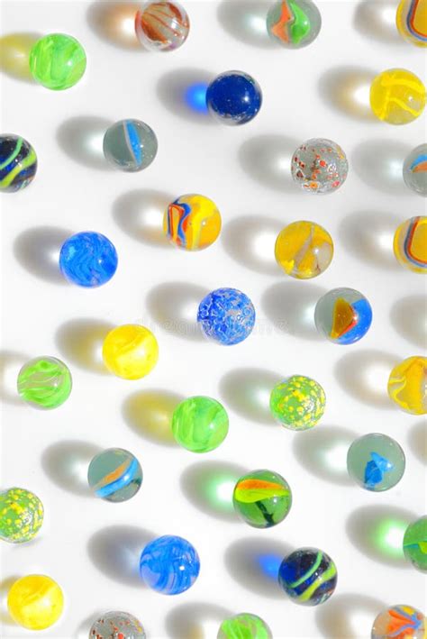 Colorful Glass Marbles Stock Photo Image Of Shiny Sphere 53151396