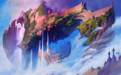 Fantasy Art Beautiful Landscape 1920x1200 Download Hd Wallpaper