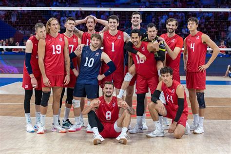 overpowering egypt in a sweeping victory at 2024 paris olympics qualifiers usa men s volleyball