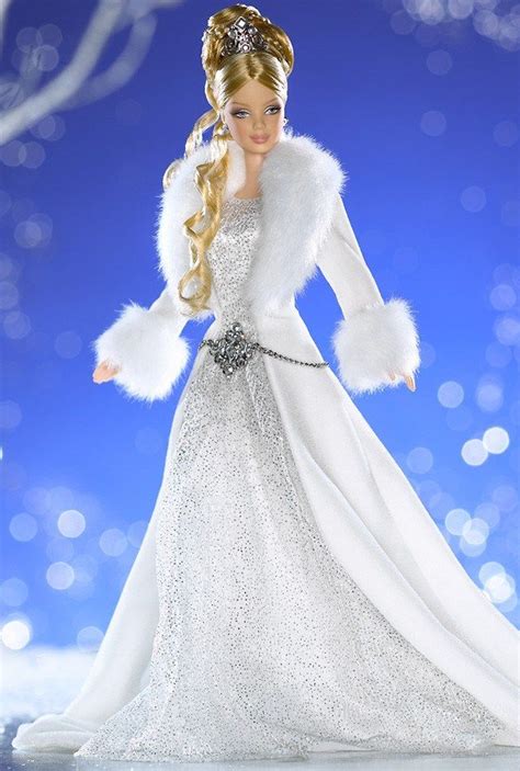 Winter Fantasy Barbie Doll Barbie Dress Barbie Wedding Barbie Bride
