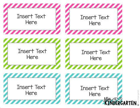 Editable Word Wall Templates Miss Kindergarten Intended For Blank