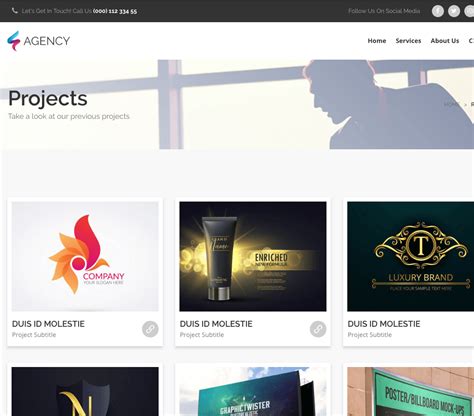 Agency Projects Page The Landing Factory