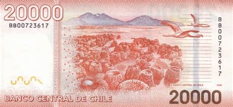 Billete 20000 Pesos 2009 2020 Chile Valor Actualizado Foronum