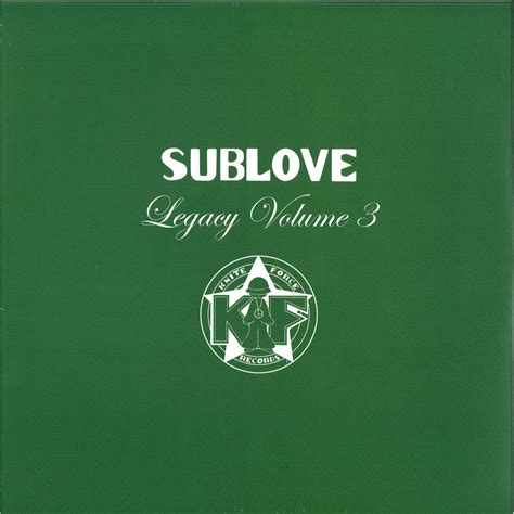 Sublove - Sublove Legacy EP Volume 3 2x12