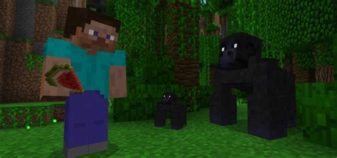 Gorillas Add On Minecraft Pe Mods And Addons