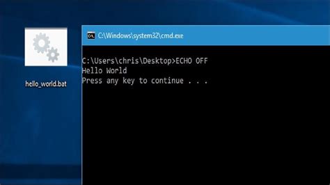 How To Write A Batch Script On Windows Youtube