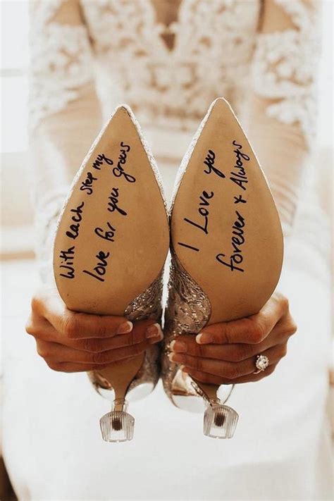 8 Cute Ideas For The Soles Of Your Wedding Shoes Weddingsonline