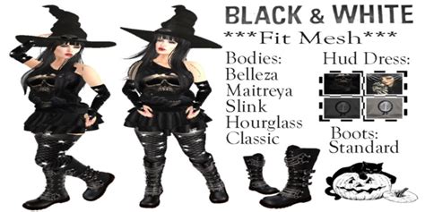 Second Life Marketplace Bw Witch