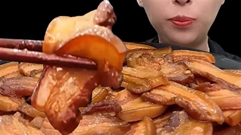 Mukbang ASMR Eat Braised Pork Belly Rice Delicious Eating Show YouTube